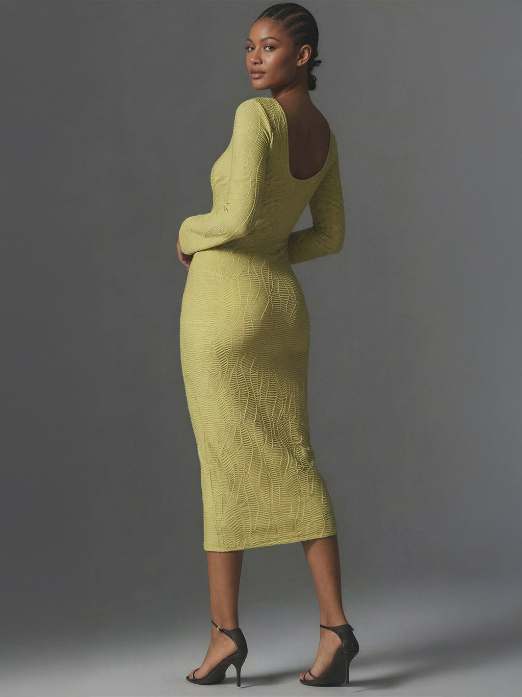 Texture Knit Maxi Sweater Dress – New York & Company
